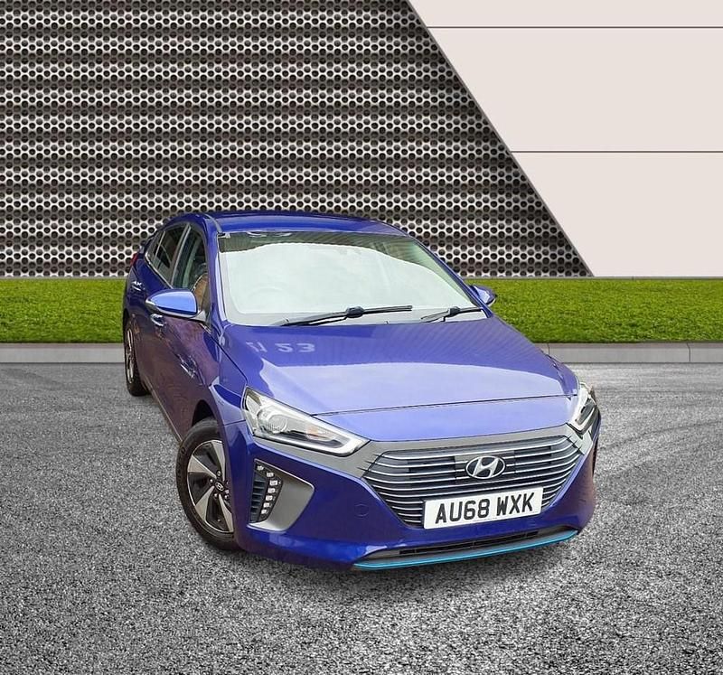 Blue Used 2018 Hyundai Ioniq Premium Hatchback | £8,995 (Super price) - Image 1/4