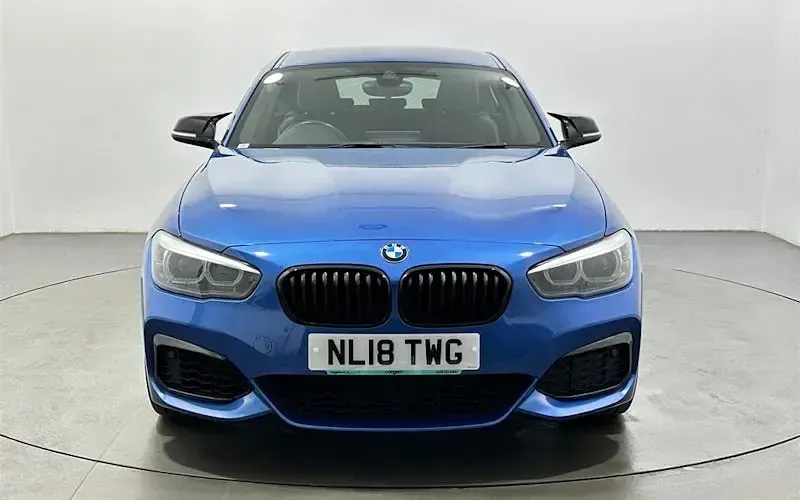 Used BMW M140 M Sport 340 HP (250 kW) 2018 Blue Hatchback