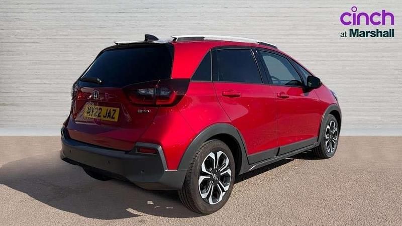 Used Honda Jazz Hybrid 109 HP (80 kW) 2022 Red Hatchback