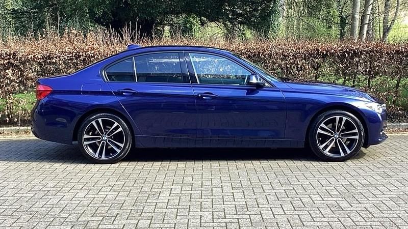 Used BMW 320 Sport Line 2016 Blue Sedan