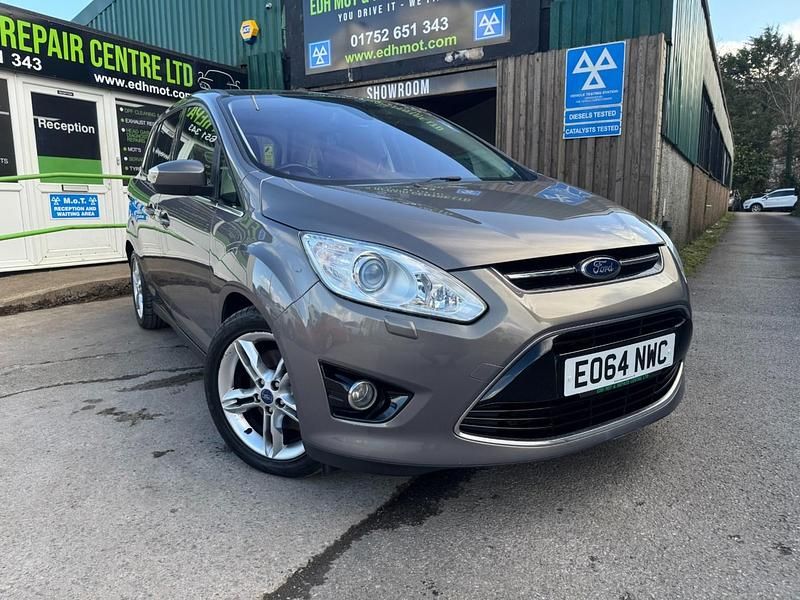 Used Ford Grand C-Max Titanium X 115 HP (84 kW) 2014 Brown MPV