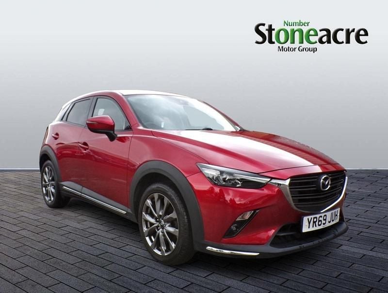 Red Used 2019 Mazda CX-3 Inclusive SUV | £12,995 (Fair price) - Image 1/4