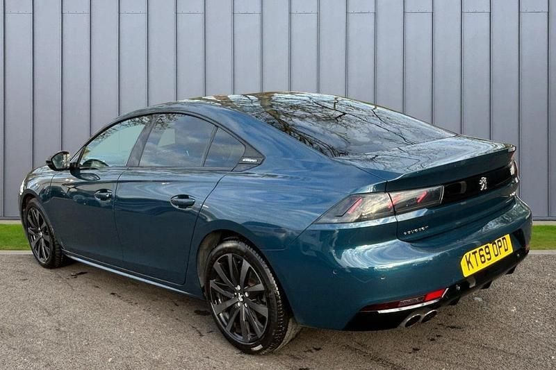Used Peugeot 508 GT-line 161 HP (118 kW) 2020 Blue Hatchback
