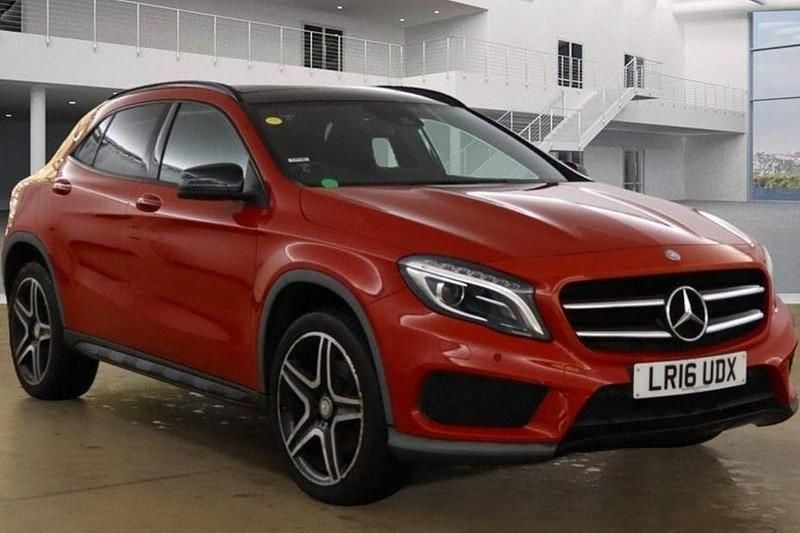 Red Used 2016 Mercedes GLA220 AMG line SUV | £14,495 (Fair price) - Image 1/1
