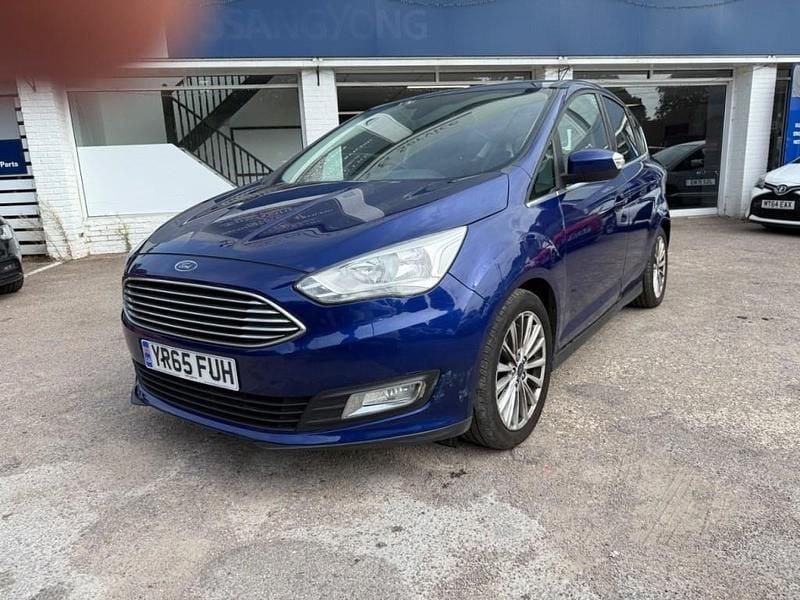 Blue Used 2015 Ford C-MAX Titanium MPV | £4,990 (Fair price) - Image 1/4