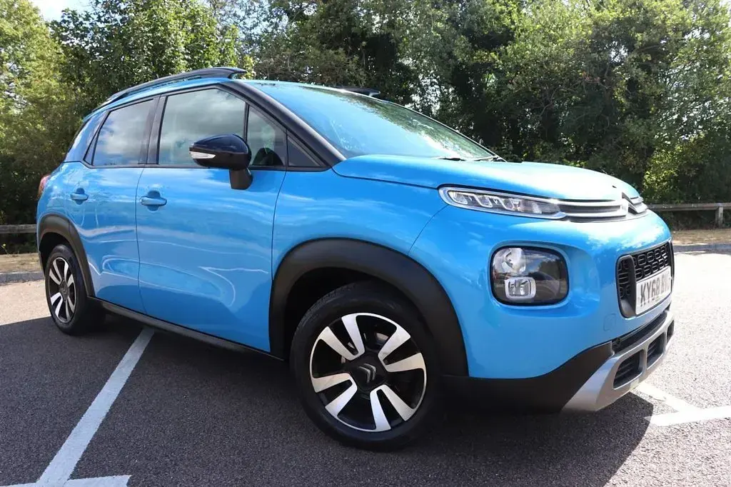Used Citroën C3 Aircross Feel 80 HP (58 kW) 2018 Blue SUV