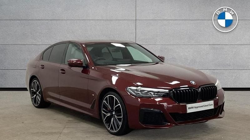 Red Used 2022 BMW 530 M Sport | £34,995 (Fair price) - Image 1/4