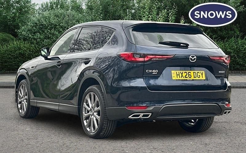 Ny Mazda CX-60 Exclusive-Line 328 HK (241 kW) 2026 Blå SUV
