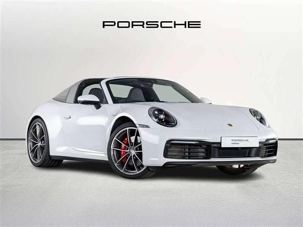White Used 2023 Porsche 911 Cabriolet | £115,990 (Good price) - Image 1/4