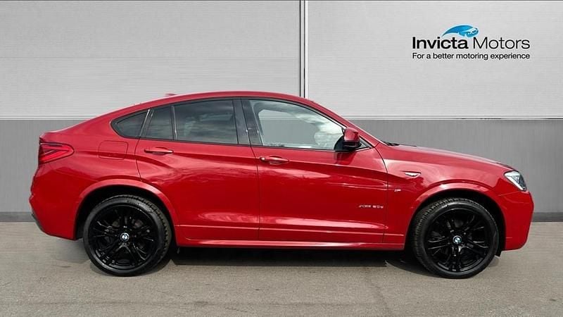 Used BMW X4 M Sport 190 HP (139 kW) 2017 Red SUV