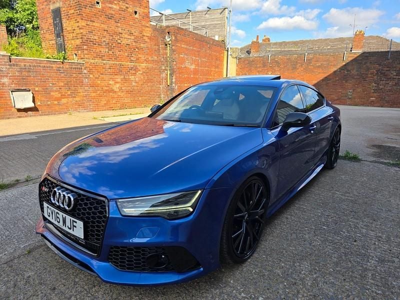 Blue Used 2016 Audi RS7 Hatchback | £23,995 - Image 1/4
