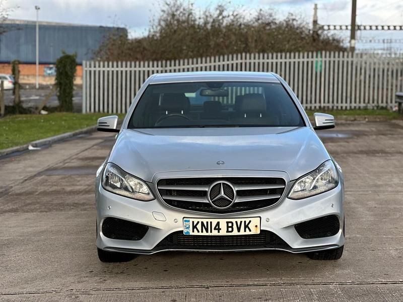 Used Mercedes E220 AMG 2014 Silver Sedan