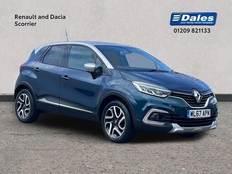 Ocean blue / mercury roof Used 2018 Renault Captur Dynamique SUV | £10,000 (Fair price) - Image 1/4