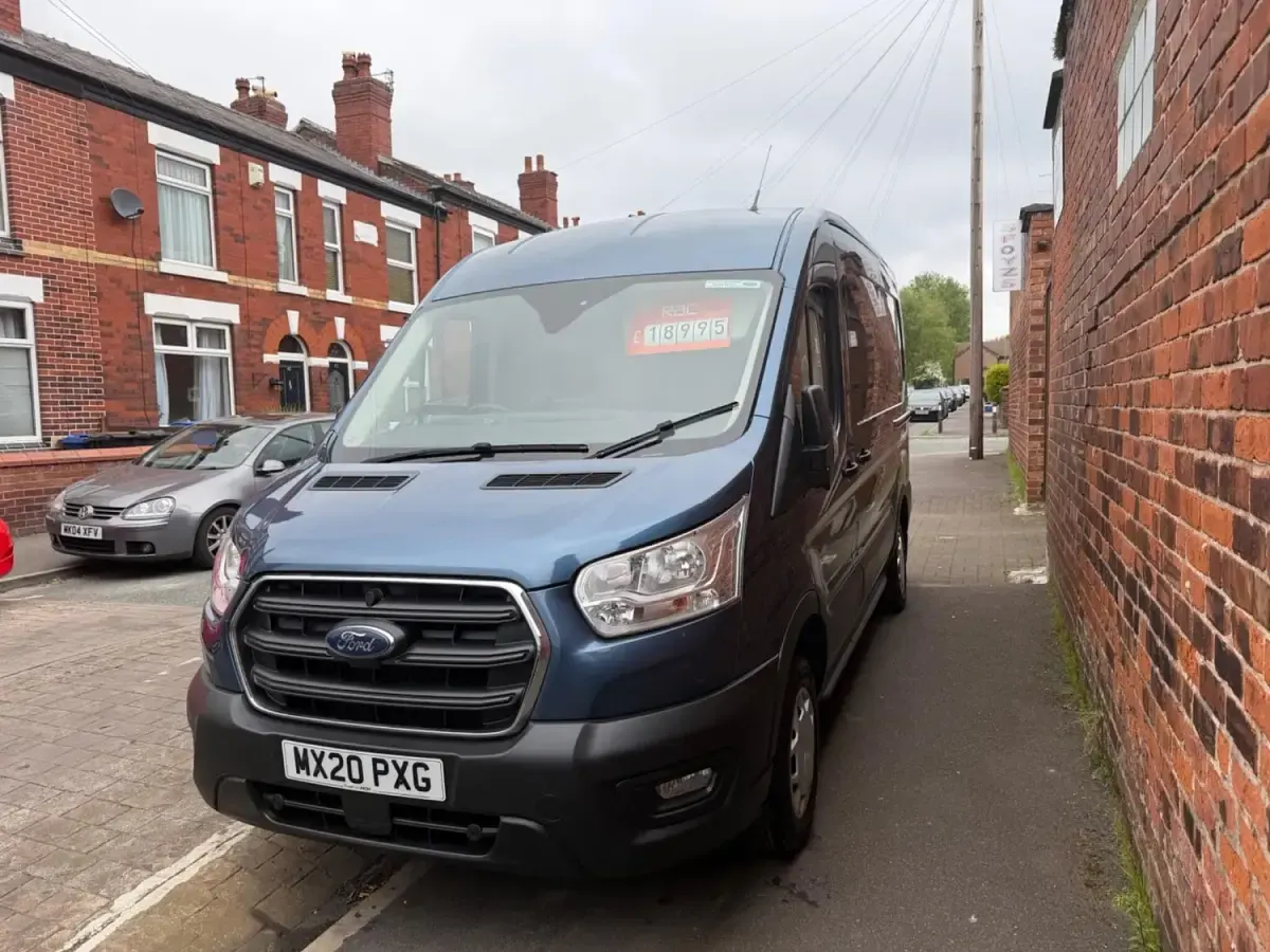 Usado Ford Transit Trend 130 HP (95 kW) 2020 Azul Van