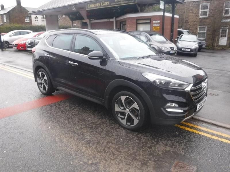 Used Hyundai Tucson Premium SE 2016 Black SUV