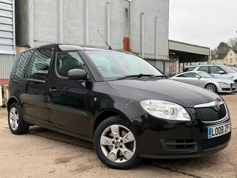Black Used 2008 Skoda Roomster MPV | £3,000 (Fair price) - Image 1/4