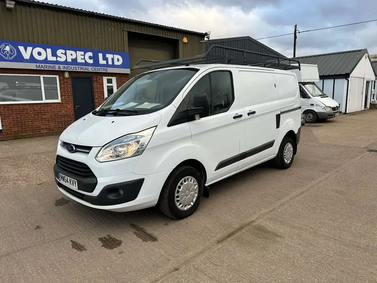 Used Ford Transit Custom Trend 100 HP (73 kW) 2014 White Van