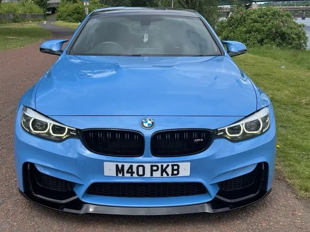 Used BMW M4 Competition Edition 450 HP (330 kW) 2017 Blue Coupe