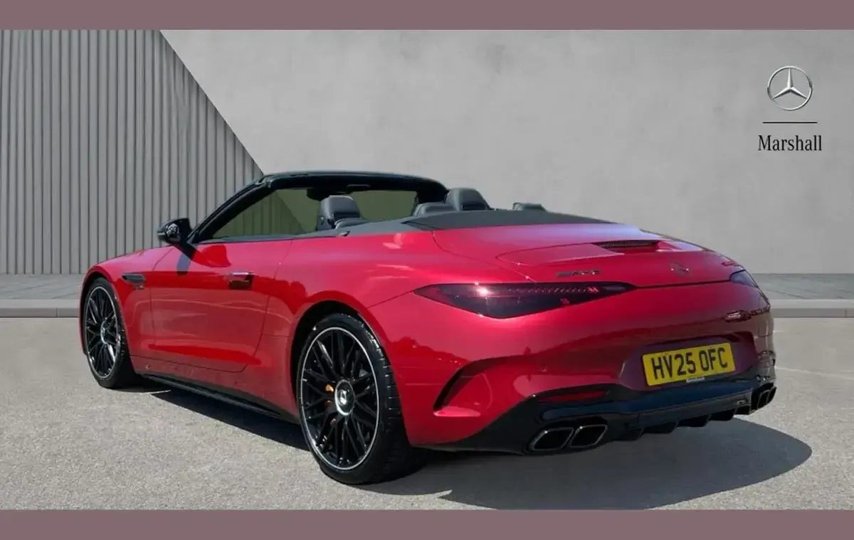 Used Mercedes SL63 AMG Premium Plus 804 HP (591 kW) 2025 Red Cabriolet