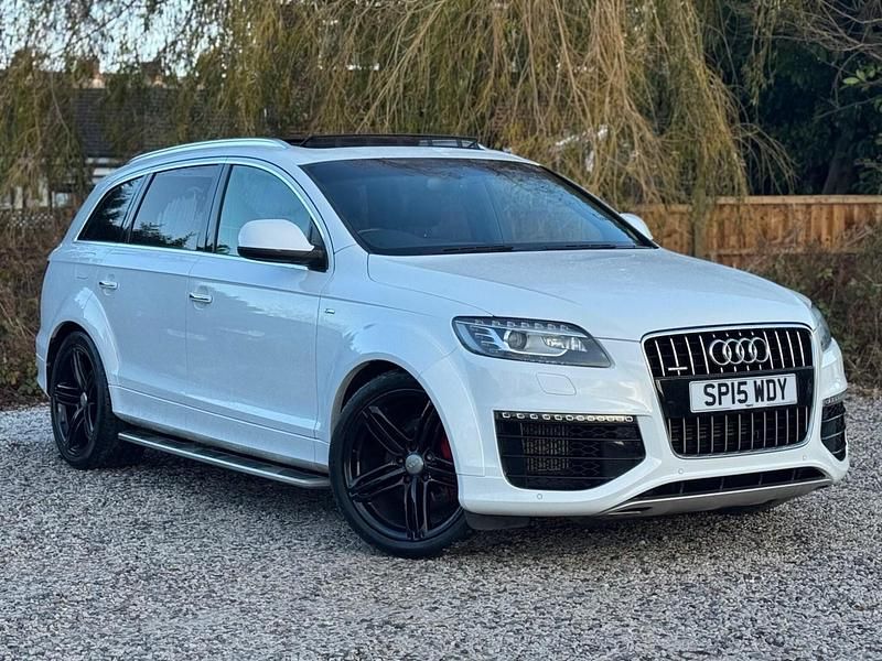 White Used 2015 Audi Q7 S-Line SUV | £11,295 (Fair price) - Image 1/3