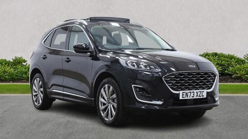 Black Used 2024 Ford Kuga Vignale SUV | £25,606 (Fair price) - Image 1/4
