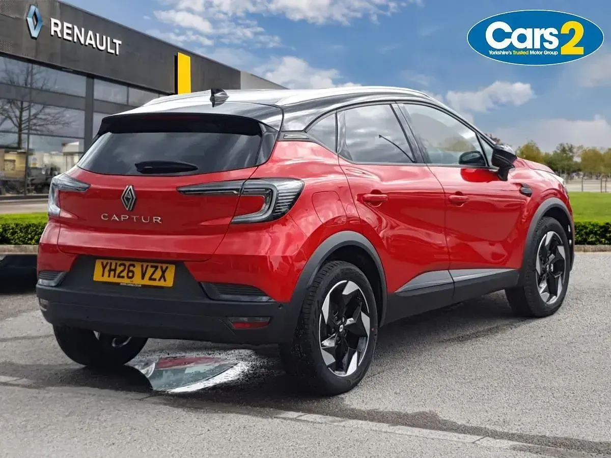 Nowe Renault Captur Techno 91 KM (66 kW) 2026 Czerwony SUV
