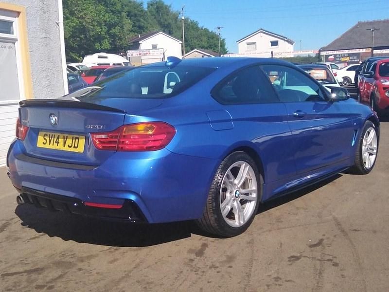 Used BMW 420 M Sport 184 HP (135 kW) 2014 Blue Coupe