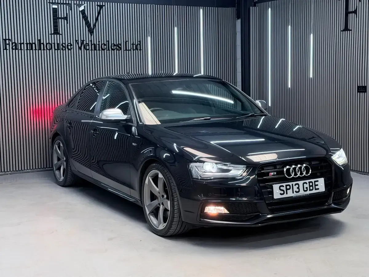 Used Audi S4 Black Edition 333 HP (244 kW) 2013 Black Sedan
