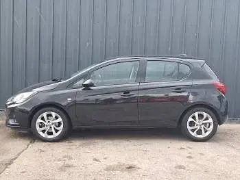 Used Vauxhall Corsa 90 HP (66 kW) 2016 Black Hatchback