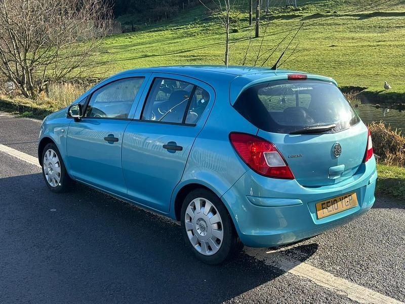 Used Vauxhall Corsa S 64 HP (47 kW) 2010 Blue Hatchback