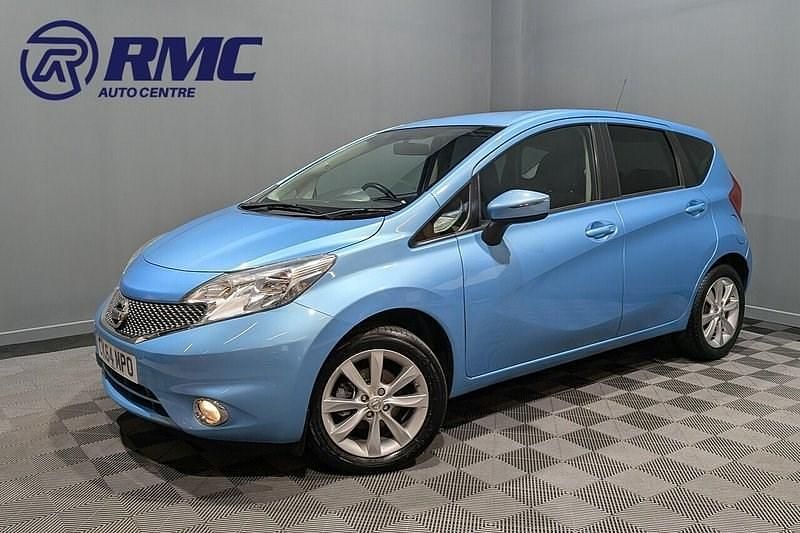 Used Nissan Note Acenta 98 HP (72 kW) 2014 Blue Hatchback