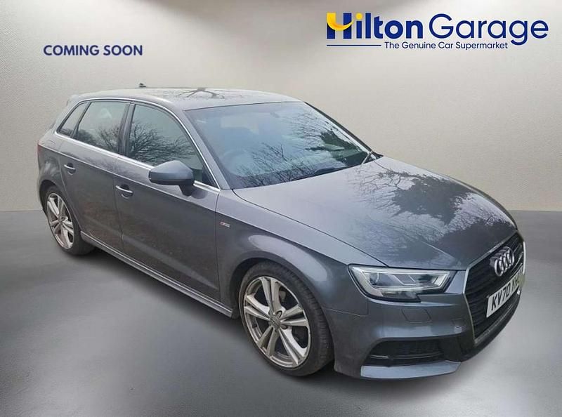 Used Audi A3 Sportback S-Line 2020 Grey Hatchback