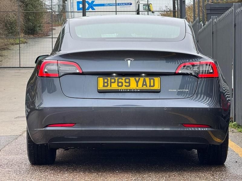 Używany Tesla Model 3 Long Range AWD 77 kW (106 KM) 2019 Szary Sedan/Limuzyna