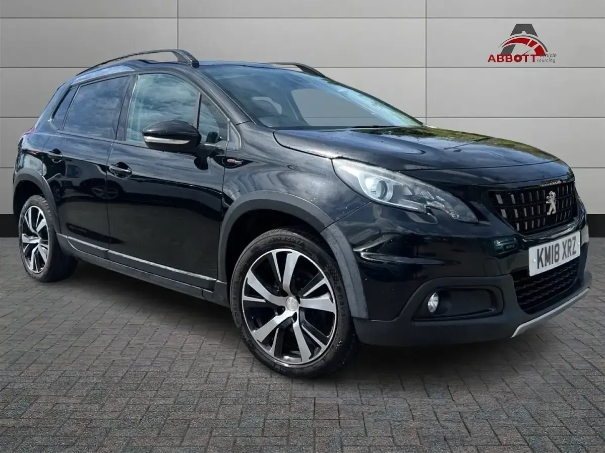 Used Peugeot 2008 GT-line 2018 Black SUV