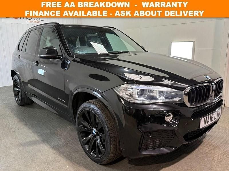 Black Used 2016 BMW X5 M Sport SUV | £18,495 (Good price) - Image 1/3