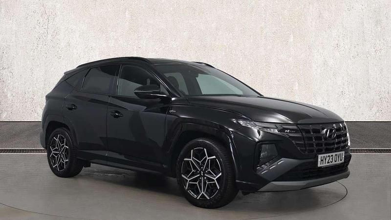 Black Used 2023 Hyundai Tucson N Line SUV | £22,332 (A bit pricey) - Image 1/4