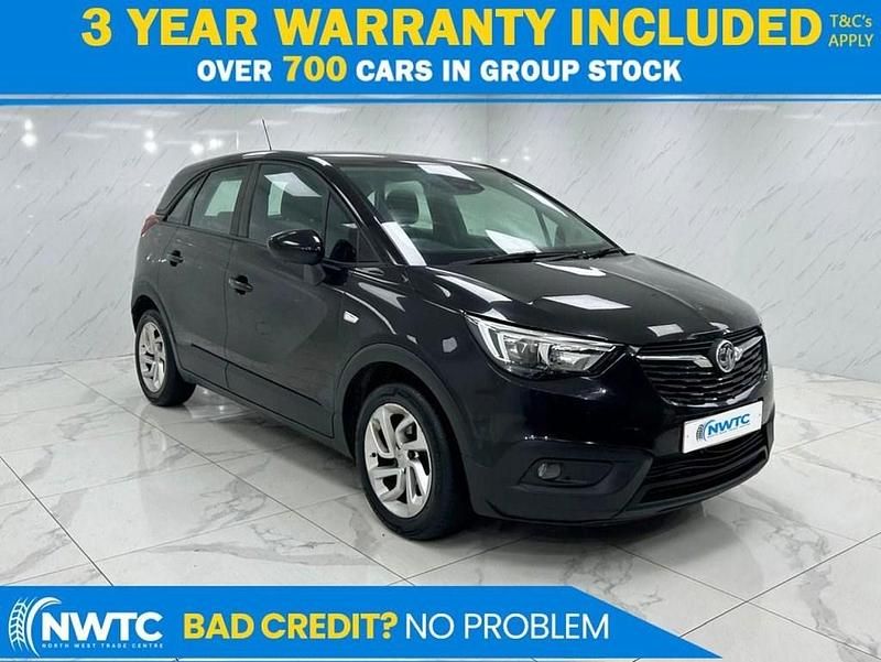Used Vauxhall Crossland X 83 HP (61 kW) 2019 Black SUV