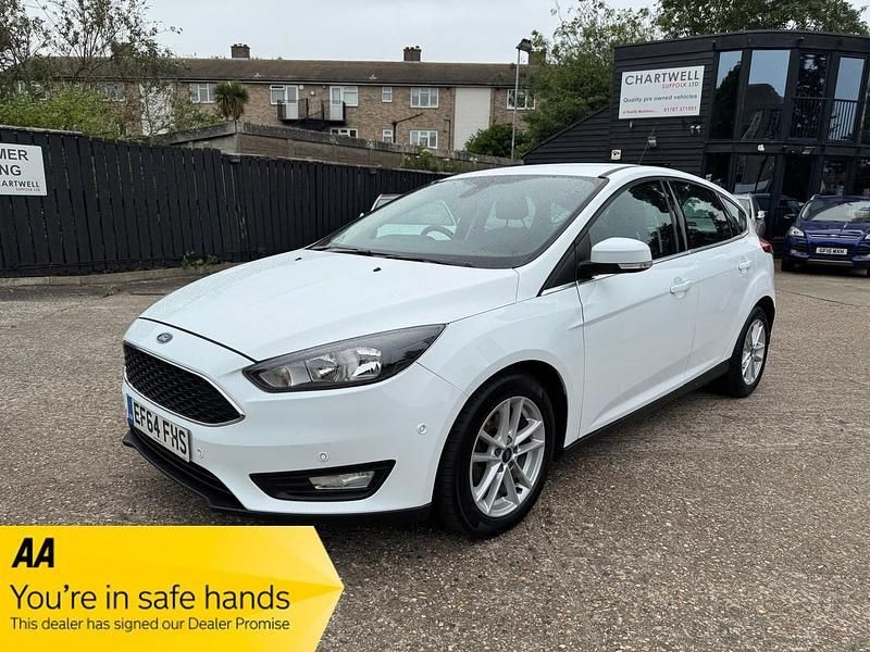 White Used 2014 Ford Focus Zetec Hatchback | £4,850 (Fair price) - Image 1/3