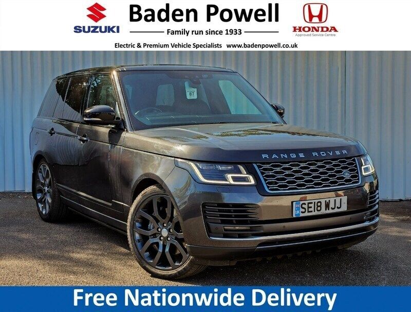 Grey Used 2018 Land Rover Range Rover Vogue SUV | £30,790 (Fair price) - Image 1/3