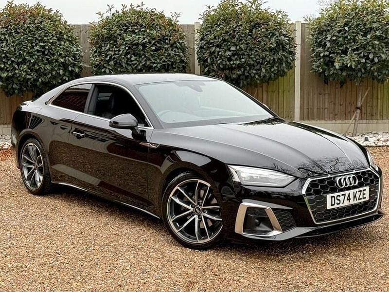Used Audi A5 S-Line 150 HP (110 kW) 2024 Black Coupe
