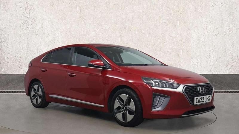 Red Used 2021 Hyundai Ioniq Premium SE Sedan | £15,992 (Fair price) - Image 1/4