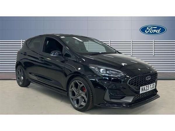 Black Used 2023 Ford Fiesta ST Hatchback | £20,181 (Fair price) - Image 1/4