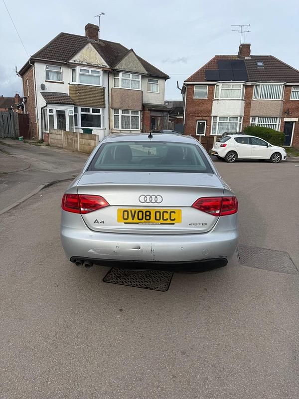 Used Audi A4 2008 Silver Sedan