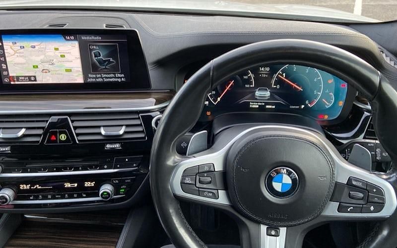 Used BMW 520 M Sport 190 HP (139 kW) 2018 Blue Estate