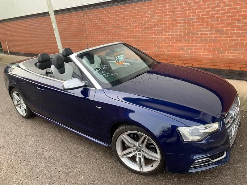 Used Audi A5 Cabriolet 2014 Blue Cabriolet