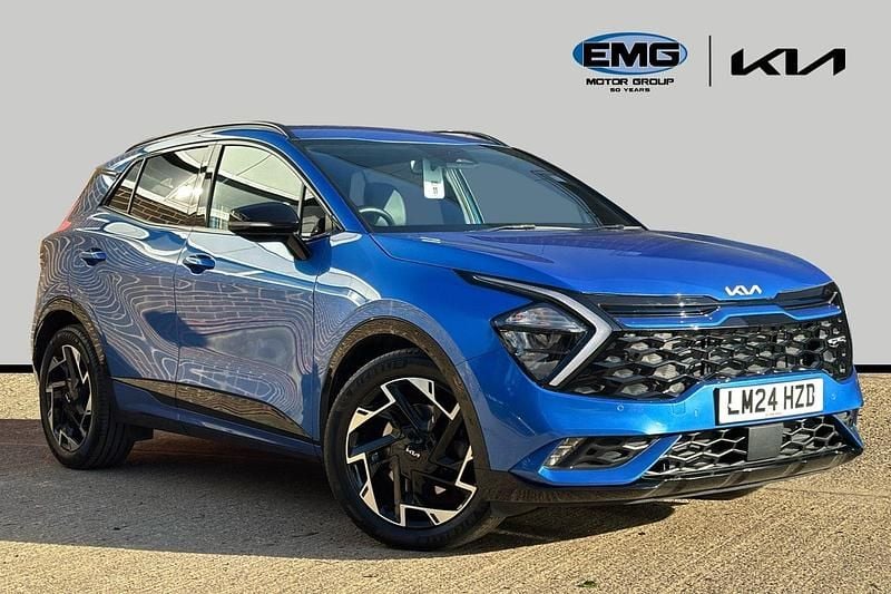 Used Kia Sportage GT-Line 148 HP (108 kW) 2024 Blue SUV