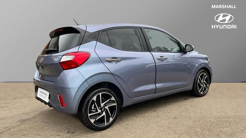 New Hyundai i10 Premium 79 HP (58 kW) 2026 Meta blue Hatchback