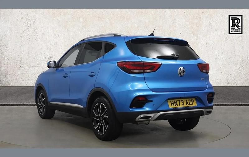 Used MG ZS Exclusive 111 HP (81 kW) 2023 Blue SUV