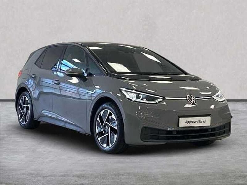 Grey Used 2022 VW ID.3 Pure Hatchback | £15,493 (Good price) - Image 1/4