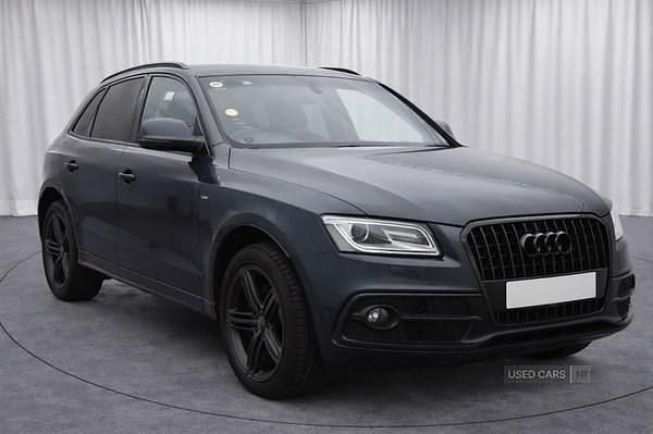 Used Audi Q5 S-line plus 190 HP (139 kW) 2016 Blue SUV